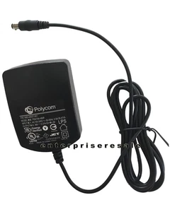 Fuente de alimentación Polycom 48V AC (1465-43637-001) PSA15A-480P para teléfonos VVX - Imagen 1 de 4