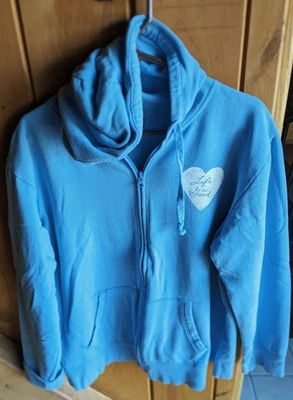 Sudadera con capucha Life Is Good Simply polar con cremallera para mujer, azul aciano (XL) Foto 1 de 4