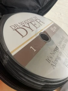 Lot of 3 Sets Audio Book Dr. Wayne W. Dyer CD Audio With Hipce CD Case Hold - Picture 1 of 8