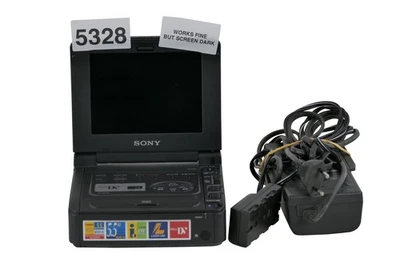Sony GV-D900E PAL MiniDV Video Walkman (LCD Screen = Very Dark) - Bild 1 von 2