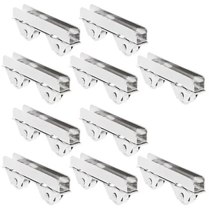 Rodillos de pantalla de oficina polea de puerta corredera de vidrio de 10 piezas de repuesto - Imagen 1 de 12