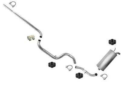 Sistema de tubo de escape silenciador resonador SOHC Dodge Neon 2001-2005 Foto 1 de 4