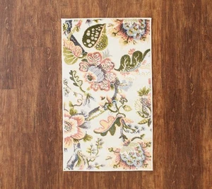 Home by SHR Floral 26"x45" Akzent Teppich in Elfenbein - Bild 1 von 1