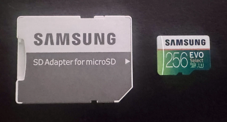 Tarjeta de memoria MicroSDXC Samsung EVO Select 256 GB Clase 10 - (MB-ME256HA/AM) Foto 1 de 1
