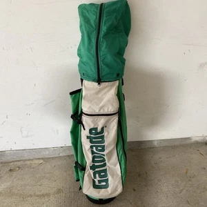 Vintage Belding Sports Gatorade Green Golf Nylon 6 Way Bag Original Bushwhacker - Picture 1 of 16