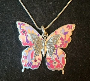 Brighton WINGFIELD BUTTERFLY Pendant Necklace - Picture 1 of 8