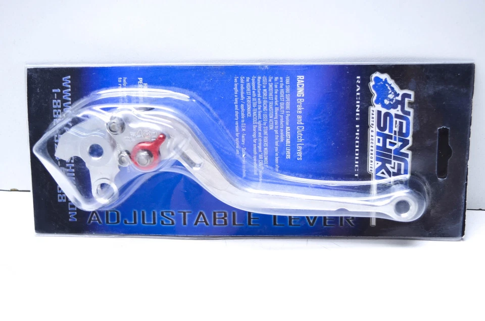 Yana Shiki TXLS16, 652262 Honda Plateado Largo 6 Posiciones Palanca de Embrague Ajustable N Foto 1 de 3