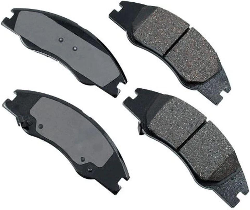 Juego de pastillas de freno de disco delanteras Akebono ACT1074 para Kia Spectra, Spectra5 Foto 1 de 1