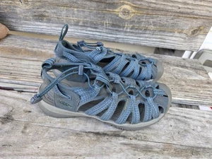 Keen Whisper Sandal Shoes Womens 8 Waterproof Trail Hiking Closed Toe Smoke Blue - Picture 1 of 6