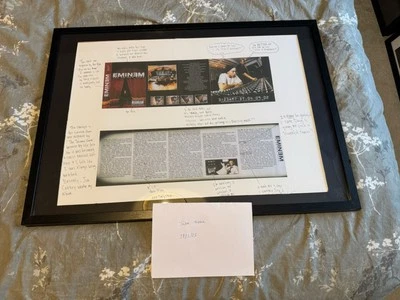 Eminem Show Official Lithograph Direct From Eminem Store Non Signed - Image 1 of 2