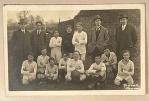 Real Photo Postcard, Basketball Team, Divided Back, Plucknett Kingwood - Picture 1 of 2