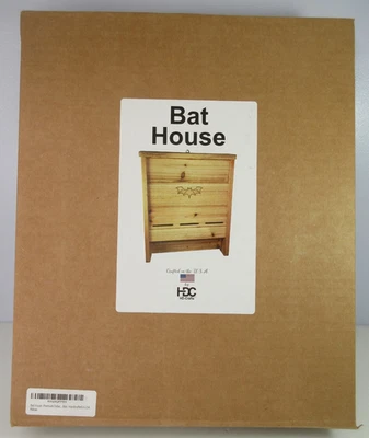 Casa de murciélagos hábitat de murciélagos al aire libre, madera de cedro natural, cámara única, hecha en EE. UU. Foto 1 de 4