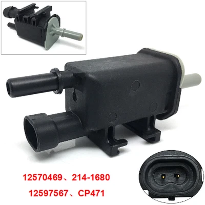 Solenóide de válvula de purga de vasilha de vapor para 2007-2013 GMC Yukon e Chevrolet Silverado - Imagem 1 de 4