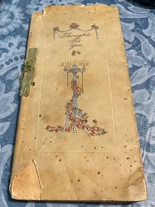 Antikes Broschüre berühmter Liebhaber Zitate: GEDANKEN AN DICH Dodge Verlag 1910 - Bild 1 von 4