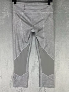 Leggings cortos Lululemon Pace Rival para mujer talla 6 jaspeados malla extrema yoga - Imagen 1 de 5