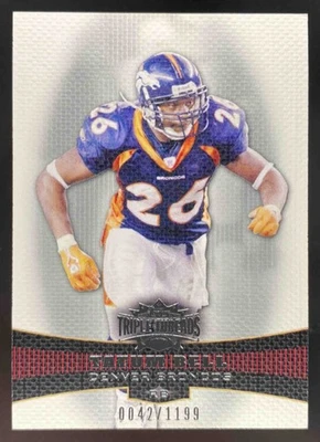 Tatum Bell 2006 Topps Triple Threads /1199 #23 Broncos - Image 1 of 4