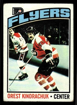 1976-77 Topps Orest Kindrachuk #233 - Philadelphia Flyers - Image 1 of 2