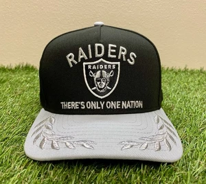 New Era 9FIFTY 2025 NFL Draft Las Vegas Raiders Black A-Frame Snapback Hat Cap - Picture 1 of 9