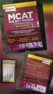 The Princeton Review MCAT Subject Review Complete Box Set 3rd Edition: Like New - Image 1 of 4