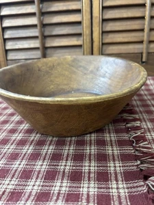 Salem Collection Primitive Treenware Dough Bowl - Picture 1 of 5
