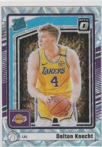 2024-25 Donruss Optic Dalton Knecht #256 Rated Rookie Scope Prizm 017/249 Lakers - Picture 1 of 1