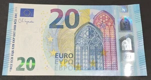 Euro Banknote 2015 ausgegeben 20 Euro, unzirkuliert, zufällige Seriennummern - Bild 1 von 4