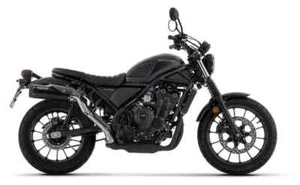 ARROW ECHAPPEMENT + APPROUVE REBEL NOIR HONDA CL 500 2023 23 2024 24 - Picture 1 of 1