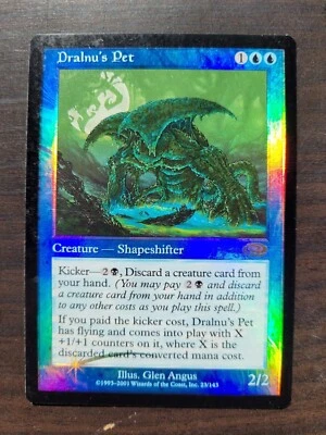 MTG Planeshift Foil - 1 x Dralnu’s Pet (NM) - Image 1 of 3