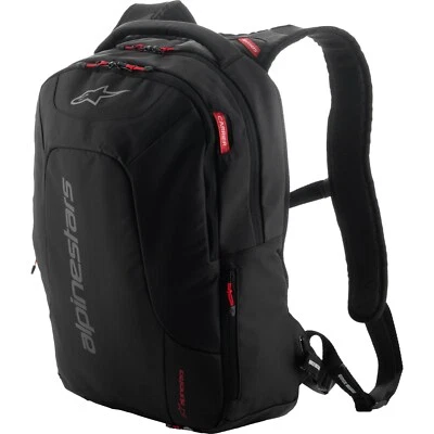 Motorrad Rucksack Alpinestars Hunter v2 ca. 22 Liter mit Regenhaube schwarz - Bild 1 von 3