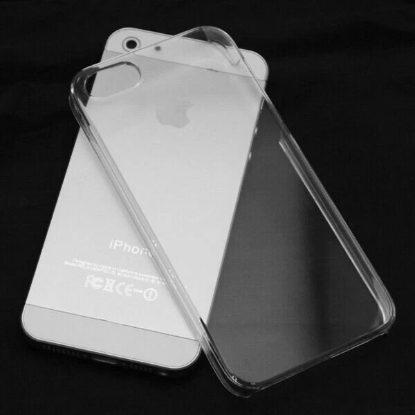 LOTE 3/5/10 Transparente Delgado Estuche Rígido Cubierta Carcasa Para Apple iPhone 5/5s/(SE 1ª Generación) Foto 1 de 1