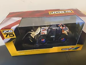 43317 Britains JCB Union Jack Loadall 75th Anniversary Agri Pro model 1:32 BOXED - Picture 1 of 6