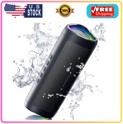 BOLABUTTY Bluetooth Speaker HD Sound, Portable, IPX5 Waterproof, 20H Playtime, TWS Pair