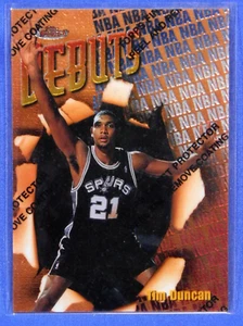 1997-98 TOPPS FEINSTER BASKETBALL TIM DUNCAN #101 ROOKIE KARTENSPURS NBA - Bild 1 von 2