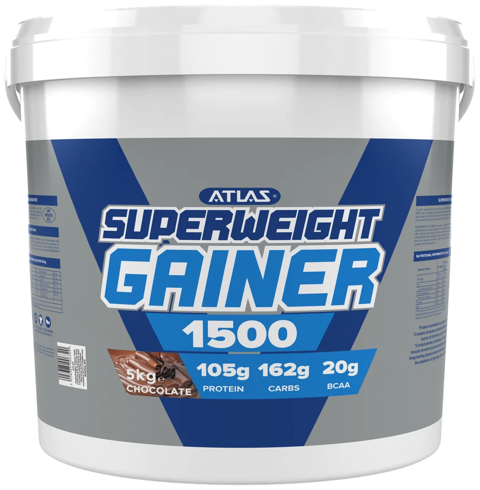 Atlas Super Weight Gainer 5Kg MASS GAINER-WEIGHT GAINER-HI PROTEIN POWDER