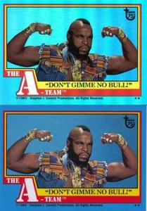 2013 Topps 75th Anniversary Rainbow Foil Card + BASE--The A-Team #82 - Picture 1 of 1