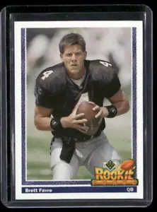 1991 Upper Deck #647b Brett Favre RC - Picture 1 of 2