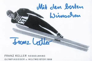 Franz Keller UH Nordische Kombination original signiert Foto 6563 E - Bild 1 von 1