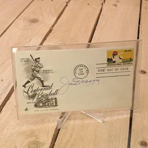 Joe DiMaggio 1969 Firmado Babe Ruth FDC Primer Día Emisión Sobre Sin Certificado de Autenticidad - Imagen 1 de 8