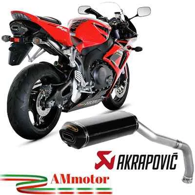 Akrapovic Honda Cbr 1000 RR 2006 Pot D' Echappement Moto Silencieux Carbone - Photo 1/4