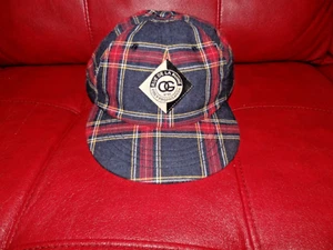 RARE Men's Vintage OBEY Propaganda Co. Adjustable Hat Plaid, Checkered EUC - Picture 1 of 6