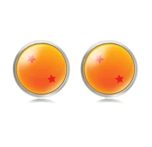 Dragon Ball Z Manschettenknöpfe, 2 Sterne, Geschenk, SCHNELLER & KOSTENLOSER VERSAND - Bild 1 von 2