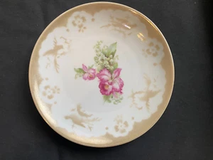 Unity DEUTSCHLAND 209 Glanzgeschirr Blumenorchidee Liliental 6" Dessert Keksteller - Bild 1 von 4