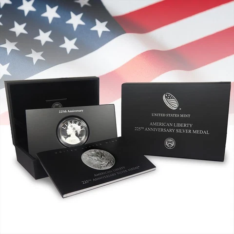 2017 225th Anniversary American Liberty Silver Medal Cover