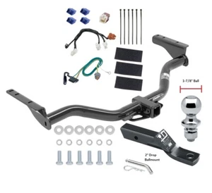Trailer Hitch For 13-20 Nissan Pathfinder 14-20 Infiniti QX60 Wiring 1-7/8" Ball - Bild 1 von 11