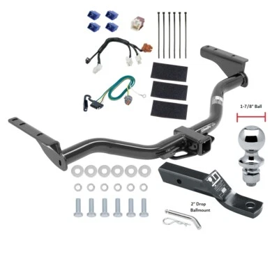 Enganche de remolque para 13-20 Nissan Pathfinder 14-20 Infiniti QX60 cableado bola de 1-7/8" Foto 1 de 4