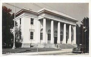 FRANKLIN, LOUISIANA - U.S. POST OFFICE - OLD REAL PHOTO POSTCARD VIEW - Picture 1 of 2