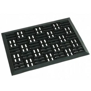 Fußmatte Gummimatte 40x60 Schmutzfangmatte Türmatte Gummi Fußabtreter Außen - Bild 1 von 1