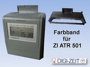 Farbband für Stempeluhr ZI ATR 501 in schwarz - Bild 1 von 2