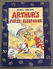 Arthur?s First Sleepover Paperback Book Marc Brown 1994 Scholastic ABC Kids Rare