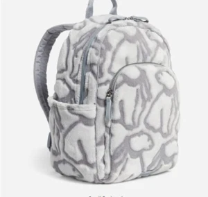 Vera Bradley Small Beary Merry Backpack in Polar Bears NWT - Fleece - Picture 1 of 3